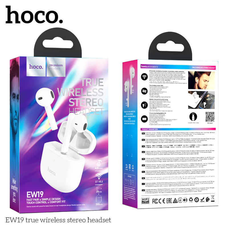 Tai nghe Bluetooth hoco EW19